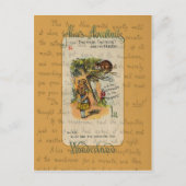 アリス:きらきら、きらきら、と帽子屋さん ポストカード (正面)