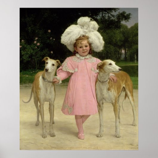 アリス・アントワネット・デ・ラ・マール、5歳 ポスター (正面)