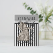 アリス・イン・ワンダーランド・クイーン・オブ・ハート グランジ ポストカード (スタンド正面)