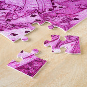 アリス・イン・ワンダーランド・ルイス・キャロル・ラッカム ジグソーパズル (側面)