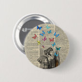 アリス·イン·ワンダーランド-冒険を始めよう 缶バッジ (正面&裏面)