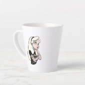 アリス カフェラテマグ (左アングル)