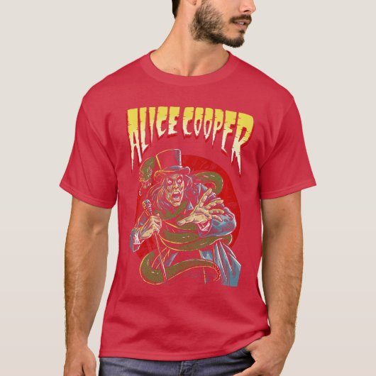 アリス・クーパー・コミック・ブック・フレンド Tシャツ (正面)