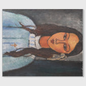 アリス・ニコラス嬢の肖像 モディリアーニ ラッピングペーパー (フラット)