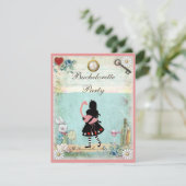 アリス&ピンクフラミンゴ&マルティーニ独身最後の夜! 招待状 (スタンド正面)