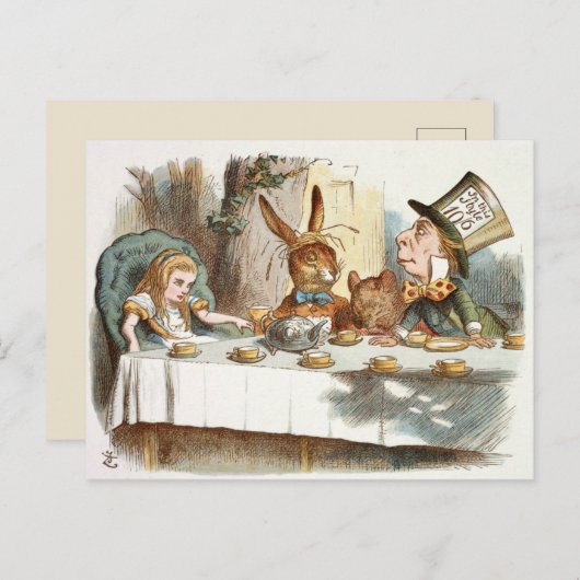 アリス ポストカード (正面/裏面)