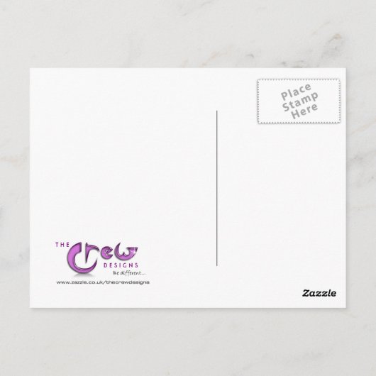 アリス ポストカード (裏面)