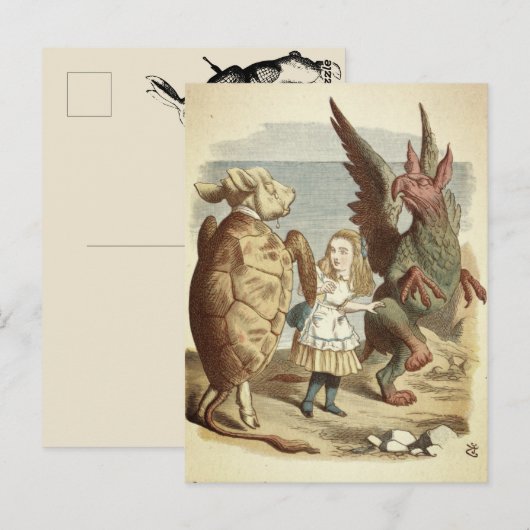 アリス ポストカード (正面/裏面)