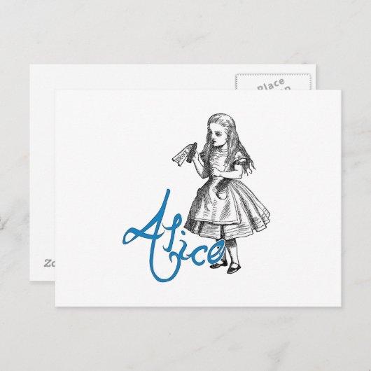 アリス ポストカード (正面/裏面)