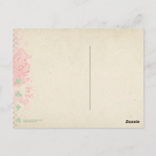 アリス ポストカード (裏面)