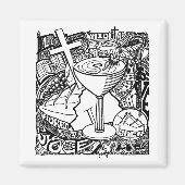 「アリス」 マグネット (正面)