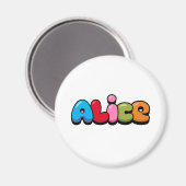 アリス マグネット (正面/裏面)