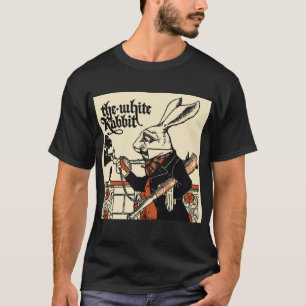アリス ワイト ラビット クラシック ワンダーランド Tシャツ