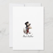 アリス – 不機嫌Hatter Teaパーティー1865 ノートカード (裏面)