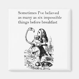 アリス、六つの不可能なこと マグネット