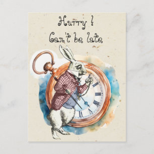 アリス – 白うさぎ1865 ポストカード