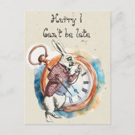 アリス – 白うさぎ1865 ポストカード