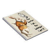 アリス – 白うさぎ – 時間ガラス1865 ノートブック (右側)