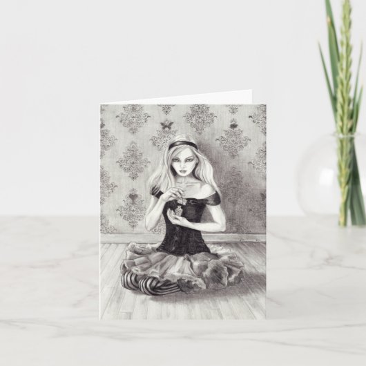 アリス – Notecard カード (正面)