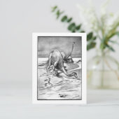 アリスB.ウッドワード：板間絵はがき ポストカード (スタンド正面)