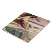 アリスB Woodward『人魚』フェアリー・アート タイル (側面)