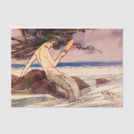 アリスB Woodward『人魚』フェアリー・アート 薄葉紙