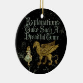 アリスGryphonの説明 セラミックオーナメント (右)