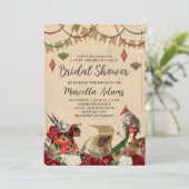 アリスinワンダーランドクリスマスブライダルシャワー 招待状 (スタンド正面)