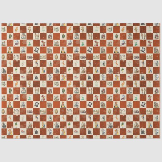 アリスinワンダーランドシリーズデザイン8 薄葉紙 (正面)