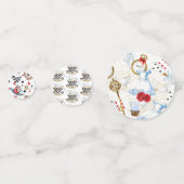 アリスinワンダーランドテーブル紙吹雪 コンフェッティ (裏面)