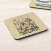 アリスinワンダーランドトランプアート コースター (左側)