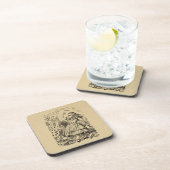 アリスinワンダーランドトランプアート コースター (右側)