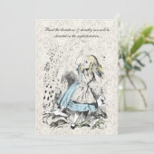 アリスinワンダーランドトランプ誕生会 招待状 (スタンド正面)