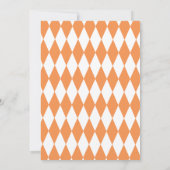 アリスinワンダーランドパーソナライズされたパーティー 招待状 (裏面)