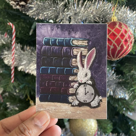 アリスinワンダーランドブックスカラフルファインアート ポスター