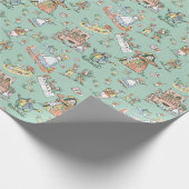 アリスinワンダーランドラッピング紙かわいい子たち ラッピングペーパー (角)