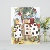 アリスinワンダーランドレッドローゼスクラップブック紙 (スタンド正面)