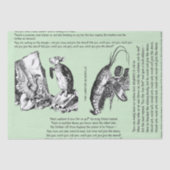 アリスinワンダーランドロブスターカドリールソング 薄葉紙 (正面)