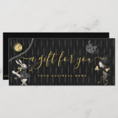 アリスinワンダーランドヴィンテージイラストレーション (正面/裏面)