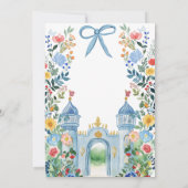 アリスinワンダーランド大切な誕生日パーティー 招待状 (裏面)