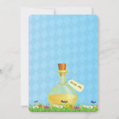 アリスinワンダーランド招待状 招待状 (裏面)