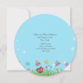 アリスinワンダーランド招待状 招待状 (裏面)