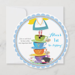 アリスinワンダーランド招待状 招待状