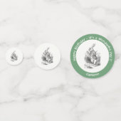 アリスinワンダーランド白うさぎ誕生会 コンフェッティ (裏面)