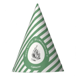 アリスinワンダーランド白うさぎ誕生会 パーティーハット