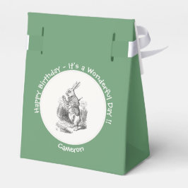 アリスinワンダーランド白うさぎ誕生会 フェイバーボックス