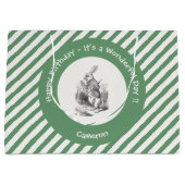 アリスinワンダーランド白うさぎ誕生会 ラージペーパーバッグ (正面)