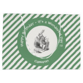 アリスinワンダーランド白うさぎ誕生会 ラージペーパーバッグ (裏面)