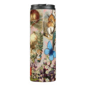 アリスinワンダーランド茶パーティーアート タンブラー (裏面)