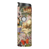 アリスinワンダーランド茶パーティーアート タンブラー (回転右)